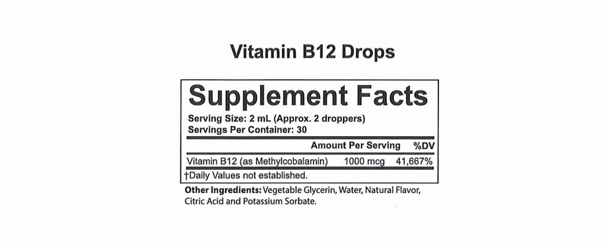 Vitamin B12 Micro-Dose Dropper