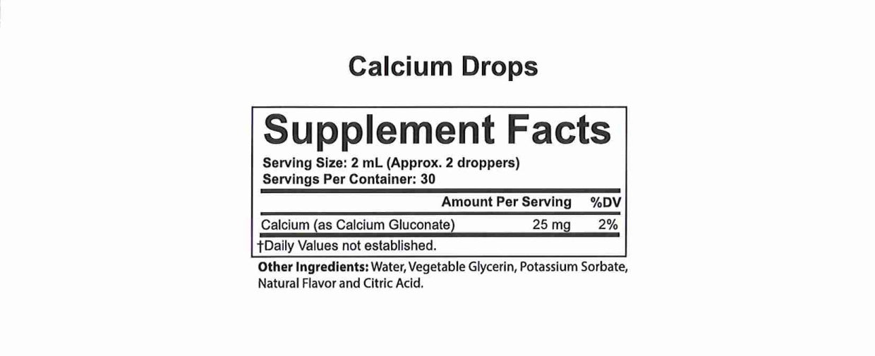 Calcium Micro-Dose Dropper
